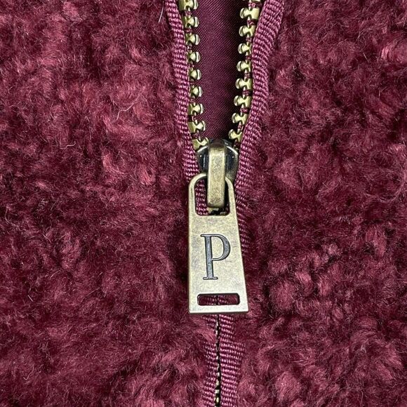 Pendleton Red Fuzzy Deep Pile Sherpa Jacket - Picture 10 of 16